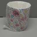 Kitchen Utensil Holder,7.2″Extra Large Stable Pattern Ceramic Utensil Crock,Utensil Organizer for Countertop,Kitchen Decor,Utensil Holder for Housewarming,Wedding Gift (Purple Red)