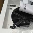 VEVOR RV Vent Fan, 14 inch RV Roof Vent Fan 12V, Powerful 10-Speed Reversible with Remote Control, Built-in Rain Cover, Power Top Lid,12 inch Blade,Fits 14 x14 inch Roof Openings, 16.1 x 16.1 x 9.9 in
