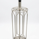Brushed Steel Metal Lamp