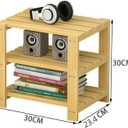 2 x WiFi Storage Rack, Cable Storage Box, Wireless WiFi Router Storage Box, Cabinet to Hide Router and Modem, Key Remote Control Storage, Storage Wooden Box,Wireless WiFi Router Storage Box.