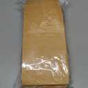 FireKylin 100 Pcs Paper Bags Resealable bags 3.9" x 5.9" Zipper Food Storage Bags, Stand Up, with Matte Window, Reusable, Sealable, for Packaging Products (Brown)