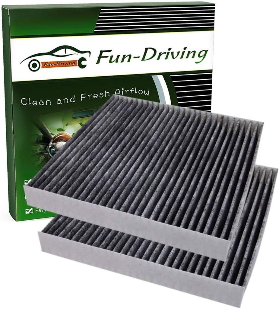 2 PCS FD285 Cabin Air Filter for Camry,Corolla,Corolla,Highlander,Prius,RAV4,Tundra,4Runner,Avalon,Replacement for CF10285,CP285,CP285
