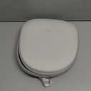 Headphone Case Hard Shell Super-Slim for Sony/JBL/Bose/Soundcore Anker/BERIBES KVIDIO TOZO JLab Over-Ear Headphones Universal Portable Travel Organizer Bag (Beige)