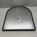 16" x 20" Black Arched Mirror, Arch Bathroom Wall Mirror, Metal Frame Arched Top Bathroom Vanity Mirror for Living Room, Bedroom, Entryway, Tempered Glass, Shatter Proof