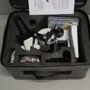 Trinocular Microscope 40X-5000X Magnification Microscope for Adults Laboratory Grade with Dual Mechanical Stage and HD USB Camera (Blue)