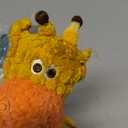 Indestructible Dog Toy, 2026 New Durable Plush Dog Toys for Aggressive Chewers, Squeaky Chew Toy for Small Medium Large Dogs Puppy Teething Toys (Orange)