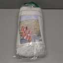 Laguna Beach Textile Co. Soft Turkish Fouta Beach Towel - White & Dune Tan, 400 GSM, 70"L x 40"W