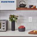 ELECTECK GFCI Outlets 20 Amp, Outdoor Weather Proof (WR), Self-Test GFI Receptacles with LED Indicator, Ground Fault Circuit Interrupter, Screwless Wallplate Included, UL Listed, White