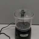 Hamilton Beach Electric Vegetable Chopper & Mini Food Processor, 3-Cup, 350 Watts, for Dicing, Mincing, and Puree, Black (72850)