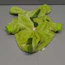 Anelekor Dinosaur Dog Costume, Winter Dog Pajamas for Small Dogs, Warm Puppy Hoodies, Blue Cold Weather Coat for Cat, Warm Pet Clothes for Christmas Halloween (Green-2, X-Small)