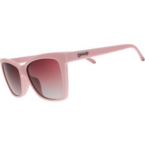 goodr Glam G Polarized Sunglasses Women Medium Fit, Cat-Eye Frames, UV400, Gradient/Mirrored Lenses, No Slip, Multi Styles