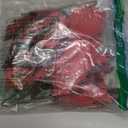 WishTip 6 Pcs 12" Large Glitter Poinsettia Artificial Christmas Flowers with Stems Xmas Tree Wreath Ornaments New Year Home Wedding Party Decor (Champagne)