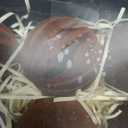 12 Pcs 3.15 Inch Velvet Christmas Tree Ornaments BulkFlocked Christmas Balls Plastic Shatterproof Xmas Hanging Ornaments Decorations Set for Tree Garland Wreath (Brown)