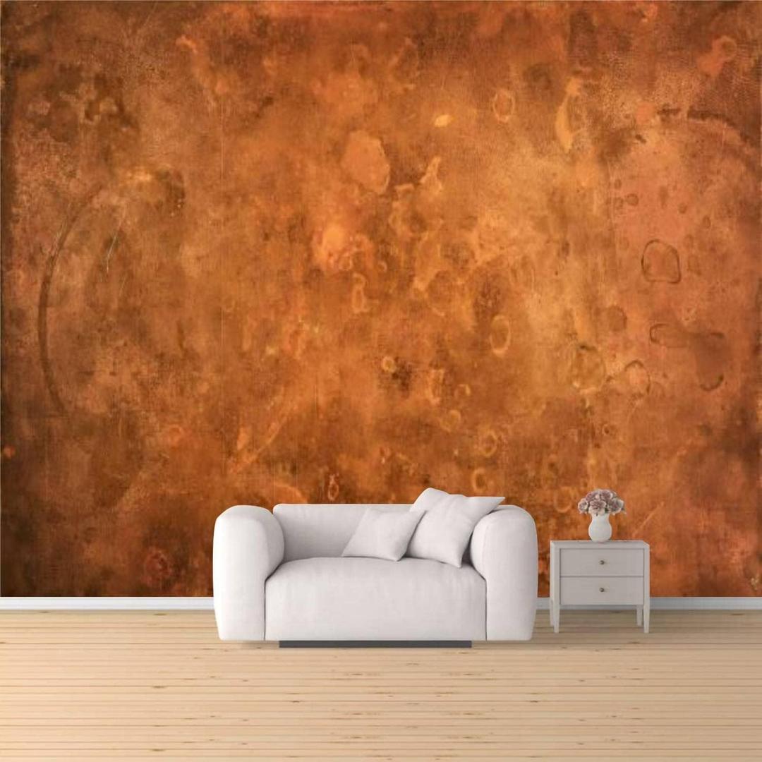 Weathered Copper Peel & Stick Wallpaper Removable Self-Adhesive Large Wallpaper Roll 3D Wall Mural Sticker Home Decor for Living Room Bedroom