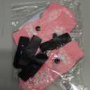 EXPAWLORER Anti Slip Dog Socks to Prevent Licking Paws, Doggie Shoes for Hot Pavement, Pet Booties for Small Medium Large Senior Dogs, Traction Control Dog Boots & Paw Protectors for Hardwood Floors (Small (4 Count), Pink)