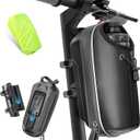 GXCROR Electric Scooter Bag 2L Large Capacity, Waterproof Front Hanging Storage Bag, Portable Handlebar Bag for Carrying Phone, Bottle, Charger Tools