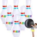 JOYIN Giant Inflatable Bowling Set for Kids and Adults, Christmas Birthday Party Games, Kids Education Motor Skills Toys