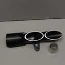 PACEWALKER Motorcycle Exhaust Tips 1.5-2" inlet, Motorcycle Slip On Muffler 38-51mm Inlet for Street/ Sport Motorcycles and Scooters, Dirt Bike ATV Street Bike