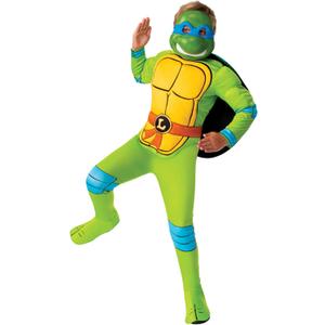 Rubie's Boy's Nickelodeon Retro Classic Teenage Mutant Ninja Turtles Leonardo Costume, Size 6 