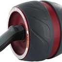 Perfect Fitness Ab Carver Roller Wheel With Built In Spring Resistance, At Home Core Workout Equipment