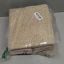 MINTWOOD Design 3-Pack Decorative Woven Storage Baskets for Shelves, Cube Bin Box for Organizing Books, Shoes, Dog Toys, Pantry Closet and Living Room Organizer, Oatmeal Brown