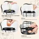 Electric Wax Melt Warmer,Wax Warmer for Scented Wax Melts,Candle Wax Burner Fragrance Warmer and Vintage Light Bulbs,Wax Melt Melter for Rustic Home Decor, Office, Birthday Gifts