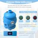 Rechargeable Water Table Pump with Huge Water Output,Water Flow Rate up to 8L/min (2.11 GPM),Kids Sand Water Play Pump,Octopus-Shaped Design,Suitable for Most Water Table on the Market