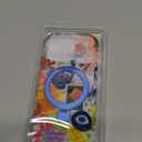 DEENAKIN for iPhone 17 Pro Case - Wireless Charging Compatible - Integrated Multi-Functional Kickstand - Protective Phone Case with Trendy Cute Designs for Women - European Summer Collage