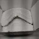 Infant Car Seat Insert Cushion for Newborn Girls Boys, 3 in 1 Ultra Soft Minky Newborn Body Support Insert Fits Car Seat, Stroller, Swing, Bouncer, Daisy Flower (White)