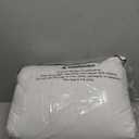 Premium White Luxury Goose Down Pillow - Ultra-Soft, Hypoallergenic, Hotel Quality for Optimal Comfort and Support - 1 Pack, Standard Size (20" x 26")