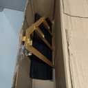 Trading Card Display, 3-Tier Baseball Card Storage with Drawer, Wood Graded Card Display, Sports Card Display Case for Card Game Collection-Trading Card Holder Christmas Gifts (Blackgold)