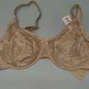 LetsJoli Minimizer Bras for Women Full Coverage Lace Bra Unlined Underwire Bras Plus Size Supportive Bras for Large Bust, 40C