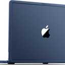 Soonjet Compatible with MacBook Air 13 inch Case M5 M4 M3 M2 2026-2022, Model A3449 A3240 A3113 A2681, [100% Match Official Color] Hard Shell Laptop Cover for MacBook Air 13.6 inch Midnight Clear