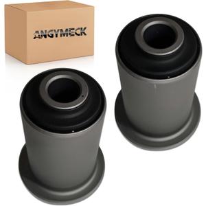 2x Leaf Spring Shackle Bushing Compatible with Chevrolet Silverado 3500 K1500 Tahoe 1995-2000 GMC C1500 1988-1999 Replace K200897, 15529515 (2pcs)