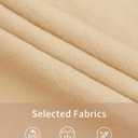 DanceDaily Girls Nude Thermal Set Tops & Footed Tights for Dance/Causal/Performance/Ballet/Sports (Beige, M)