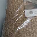 Washable Area Rug 6x9 Large Jute Like Rug for Living Room, Soft Non Slip Rugs Carpet for Dining Room Bedroom Cotton Boho Woven Braided Rugs Home Office Decor, Brown