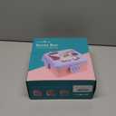 Freshmage Stainless Steel Double-Layer Bento Box Container with 3 Compartments, Large Capacity Leakproof and BPA Free Bento Lunch Box, Durable,Drop-Proof, Dishwasher Safe, Pink