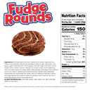 6 x Little Debbie Fudge Rounds, 9.5 Oz (EXP 08/11/26)