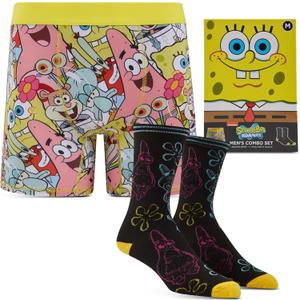Handcraft Mens Underwear Funny Gifts for Men Chucky Cookie Monster Rick and Morty Scooby Doo Tom and Jerry Boxers for Men, XL