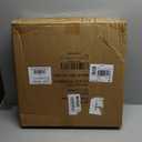 2 Pcs 20" Flat Free Tires Polyurethane Non-inflated Tires Wheels, 20x2 Inch Tire with 3/4 Ball Bearings, 2.44" Centered Hub for Wheelbarrow, Garden Carts, Garden Trailers, Roofing Equipment