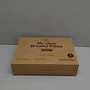 KeaBabies 2-Pack Toddler Pillows 2 Year Old to 5-13x18 Soft Organic Cotton Kids Pillow for Sleeping, Travel, School, Daycare, Nap, Toddler Bed, Machine Washable, Without Pillowcase (Pastel Rainbow)