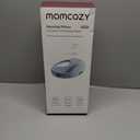 Momcozy Innovative Safety Guard Nursing Pillow - Firm & Springy Memory Foam - Stable, Ergonomic Support & Comfort - Wider Breastfeeding Cushion, Adjustable, Removable Cover, Baby Safety Certified (Original)