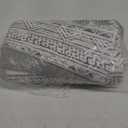 Moroccan 2'6"x8' Kitchen Runner Rug- Washable Rugs for Living Room Non Slip Floor Carpet Rubber Backing Hallway Rug with Low Pile Bedroom Mat 2'6"x8' Gray (Grey)