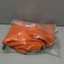 YuanLu Boys Suit for Kids Tuxedo Wedding Ring Bearer Outfit, 5 Piece Boy Slim Fit Formal Suits with Adjustable Waist, Size 6 Years, Orange 