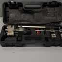 Brake Line Flaring Tool Kit, 45 Degree Single, Double and Bubble Flares, Brake Line and Tubing Flaring Tool for 3/16", 1/4", 5/16", 3/8" and 4.75mm Diameter Lines, Brake Flaring Tools