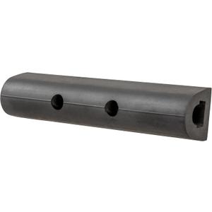 LUVERNE 2090615 10-Inch Universal Rubber Bumper Guard Protector Strip Loading Dock Rear Fender Pad Bump Stop
