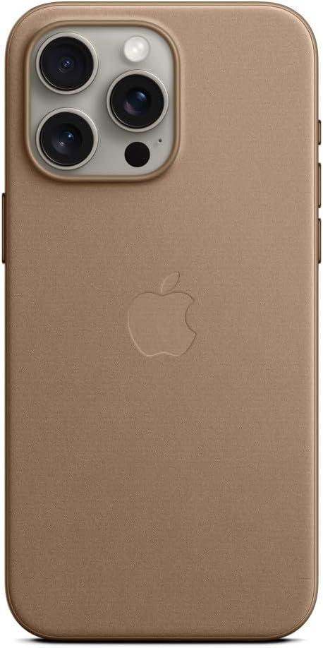 Apple iPhone 15 Pro Max FineWoven Case with MagSafe - Taupe (Taupe)