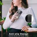 Cute Black Cat Halloween Bat Phone Case, Funny Cat Bat iPhone 16 Pro Case, Non-Slip Mobile Phone Case, for Teen Girls and Boys, Women and Men16 Pro (3)