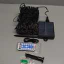 Solar String Lights for Outside,66FT 200 LEDs Solar Fairy Lights Remote Controlled,IP65 Waterproof Outdoor String Light for Patio Garden Backyard Tree Balcony Wedding Christmas,Warm White