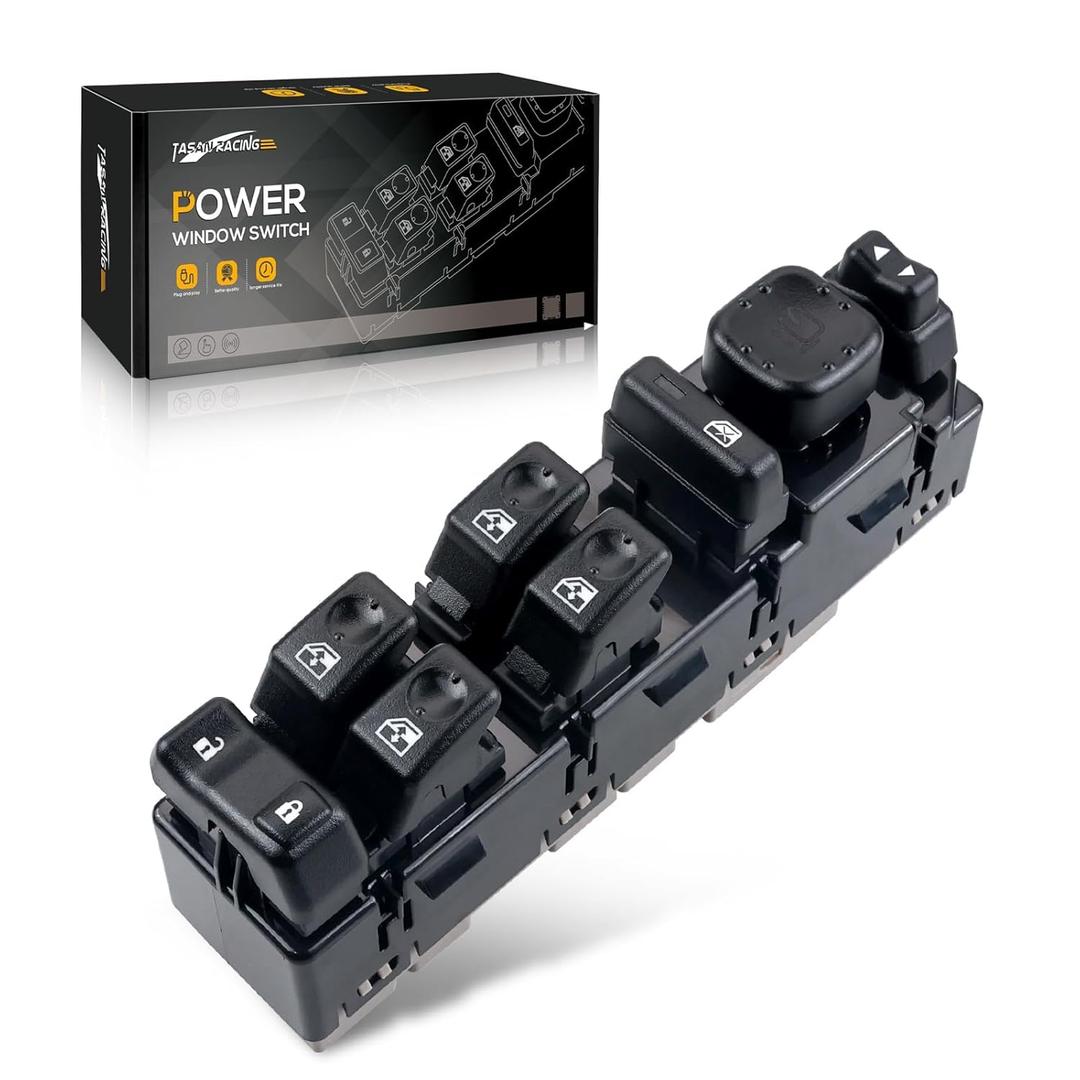 15883320 Driver Side Power Master Window Switch with Power Folding Mirrors Compatible with 2003-2007 Chevy Silverado Avalanche Tahoe GMC Cadillac Yukon Escalade Replaces # DWS-241 920-020 